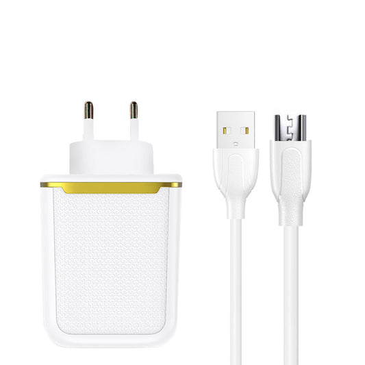 Buy Joyroom L-2A12Z 2 Port Wall Charger With Usb Type-c from Vmart in Pakistan