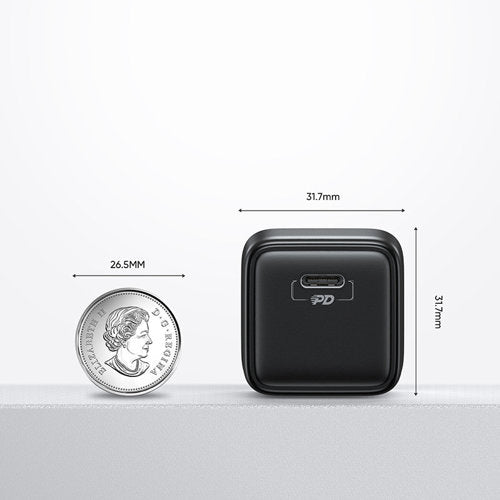 Buy Joyroom L-P251 Mini Fast USB Type C PD Charger 25W EU Plug - Black from Vmart in Pakistan