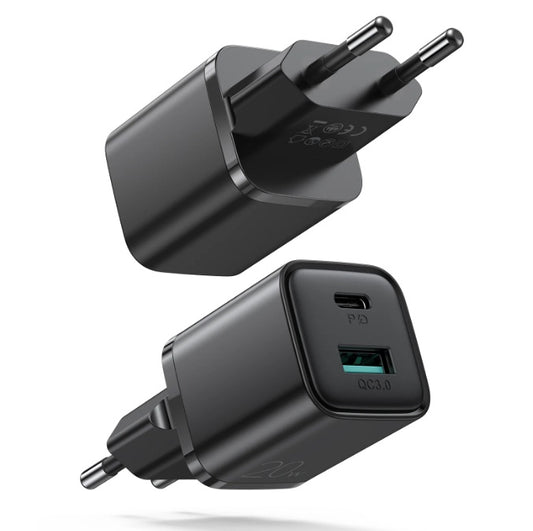 Buy Joyroom L-QP207 20W Dual Ports Mini Fast Charger from Vmart in Pakistan