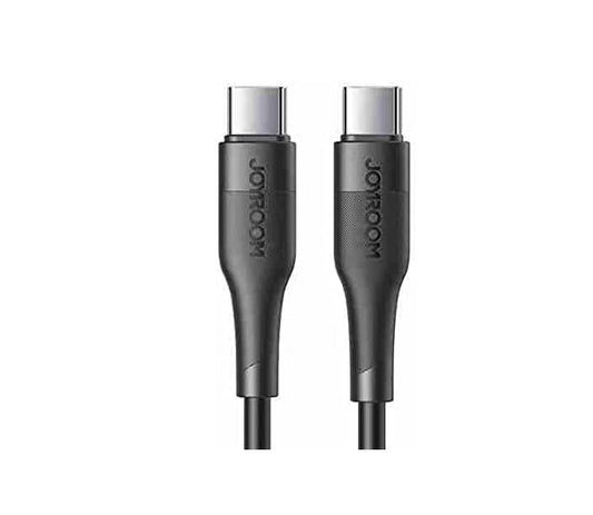 Buy Joyroom S-1230M3 Type-C To Type-C Fast Charging Data Cable 1.2m - Black from Vmart in Pakistan