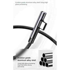 Buy Joyroom S-1230N4 3A Lightning Gaming Angle Head Fast Charging Data Cable 1.2m from Vmart in Pakistan