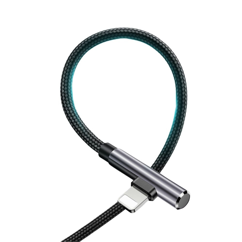 Buy Joyroom S-1230N4 3A Lightning Gaming Angle Head Fast Charging Data Cable 1.2m from Vmart in Pakistan