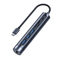 Buy Joyroom S-H112 7 in 1 USB C Hub Adapter Docking Station from Vmart in Pakistan