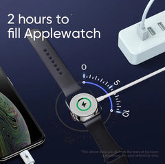 Buy Joyroom S-IW002S Iwatch Magnetic Wireless Charger + Lightning Cable from Vmart in Pakistan