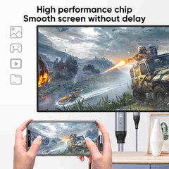 Buy Joyroom SY-35L1 8 Pin to HDMI 4K Adapter Cable from Vmart in Pakistan