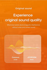 Buy Joyroom SY-A03 Type-C To 3.5mm Hi-fi Audio Cable – Black from Vmart in Pakistan