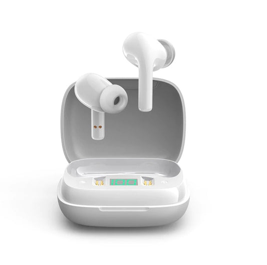 Buy Joyroom TL6 True Wireless Earbuds with LED Display - White from Vmart in Pakistan