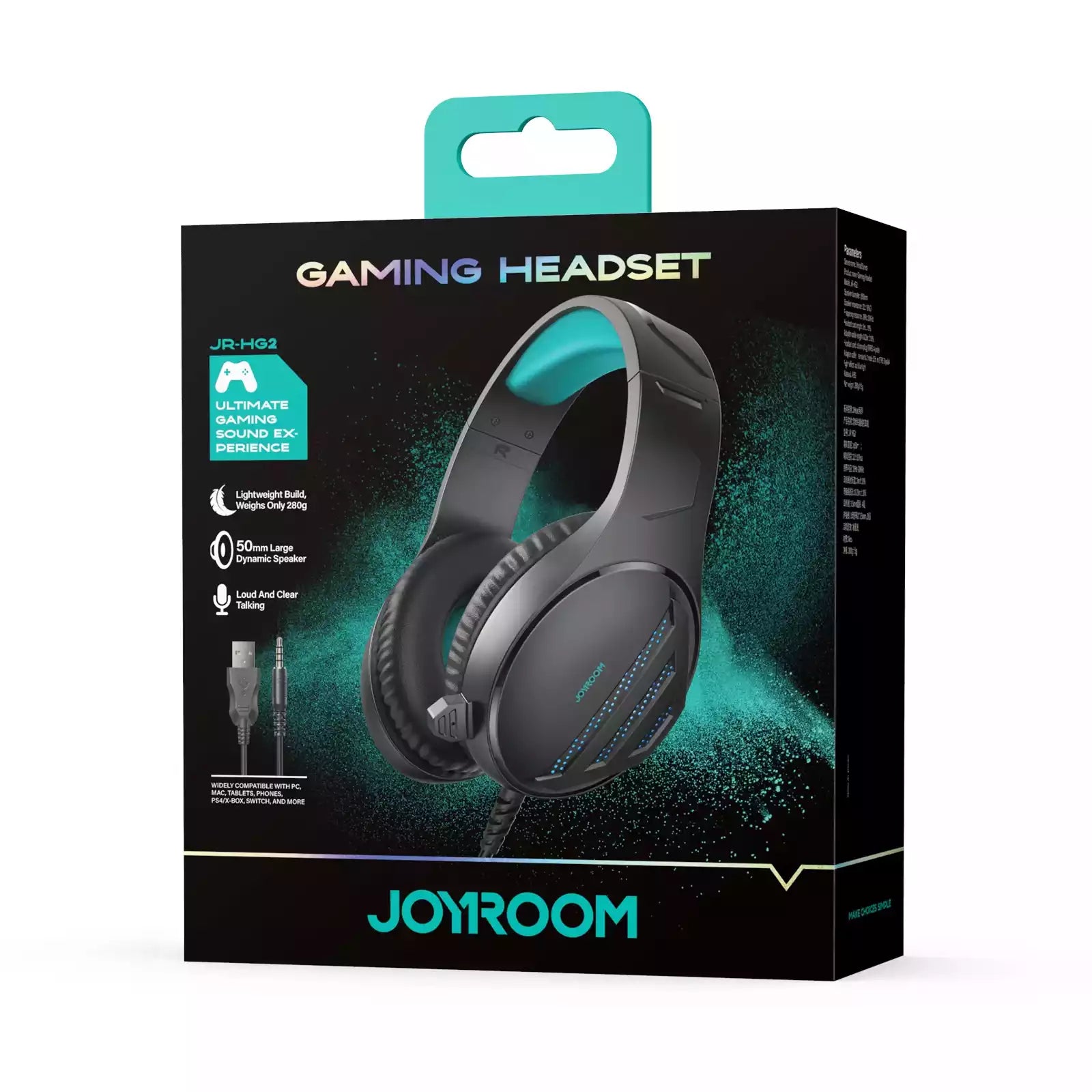 Buy Joyroom JR-HG2 Gaming Headset Black from Vmart in Pakistan