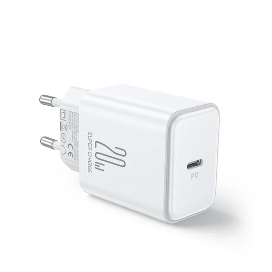 Buy Joyroom JR-TCF06 PD 20W Charger EU White from Vmart in Pakistan