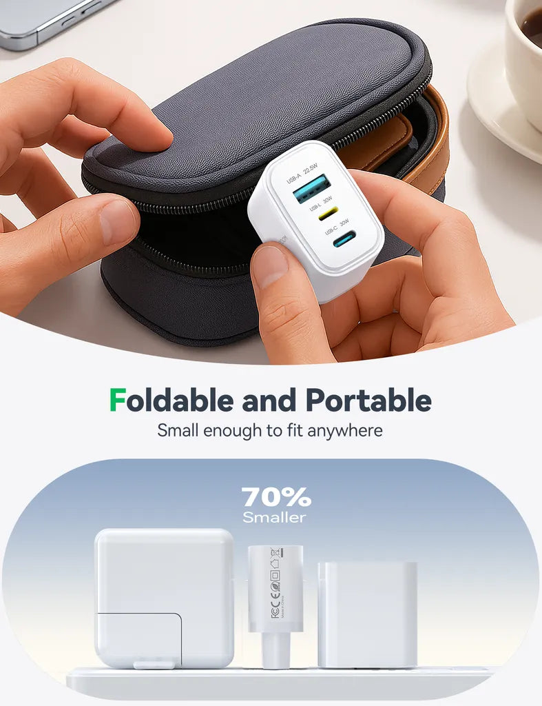 Buy Joyroom JR-TG6 PD 30W Fast Charger White Vmart in Pakistan