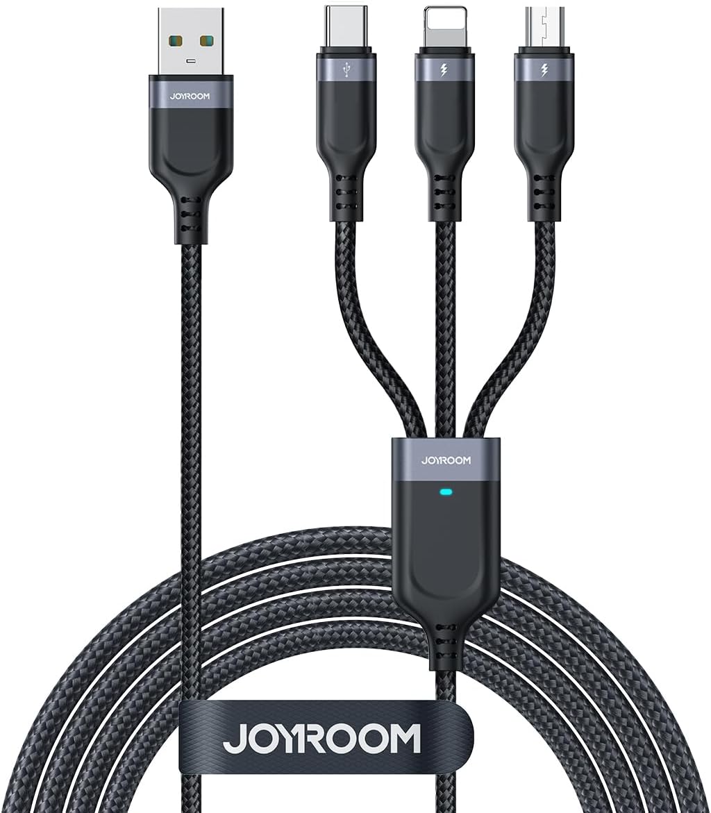 Buy Joyroom S-A18 3-in-1 Multi-Use Series 3.5A Data Cable from Vmart in Pakistan