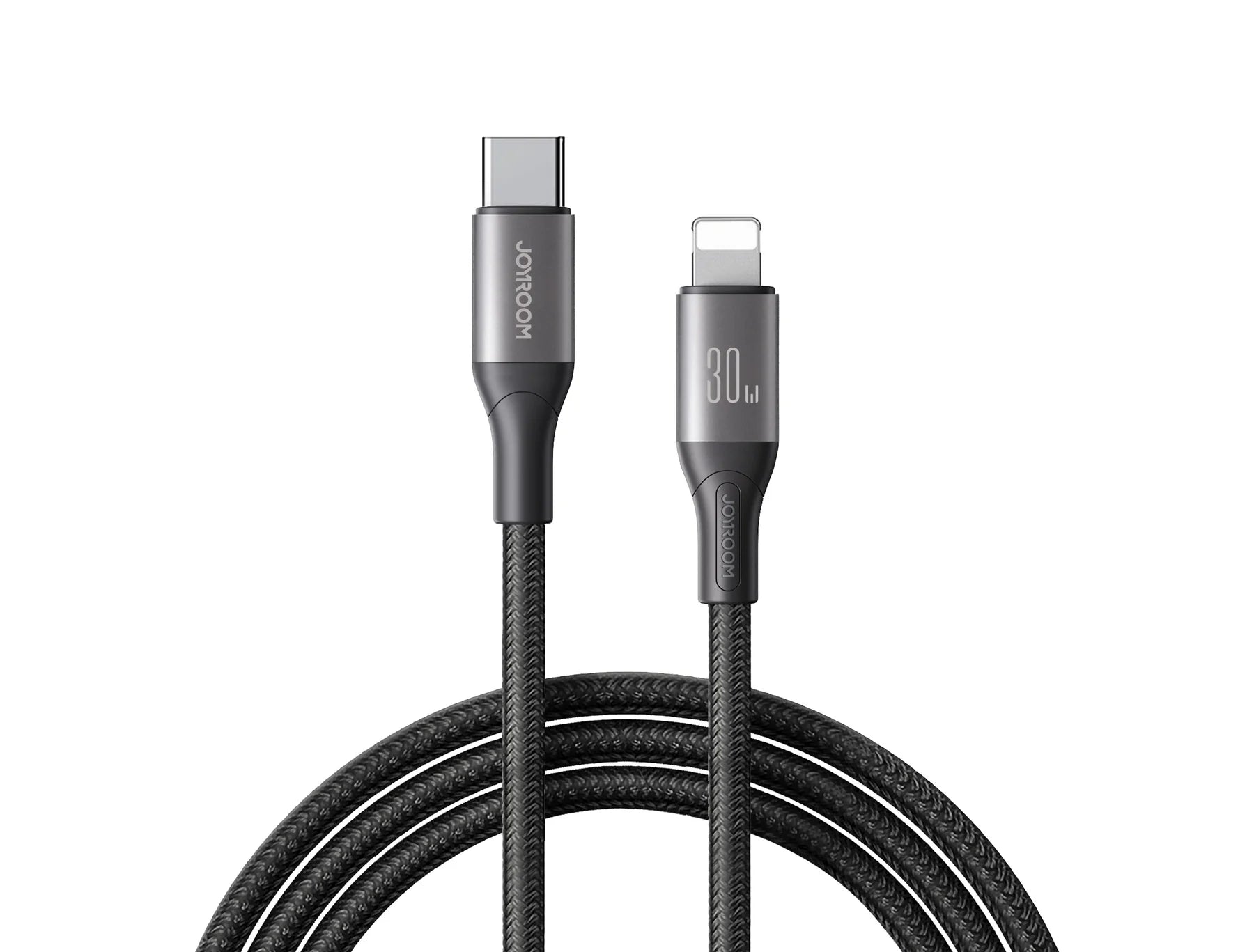 Buy Joyroom S-A28 30W Fast Charging Data Cable Braided Type C To Lightning 2m from Vmart in Pakistan