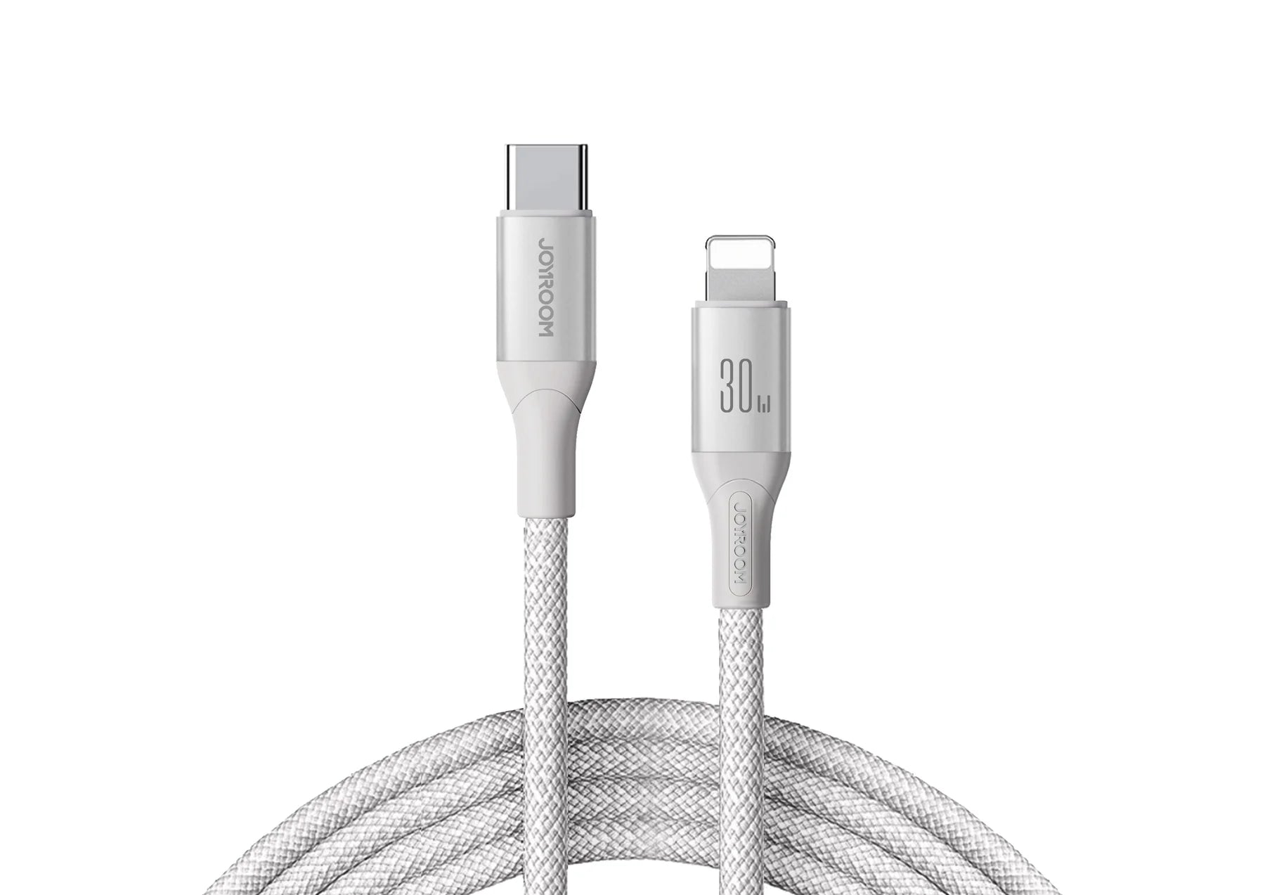 Buy Joyroom S-A28 30W Fast Charging Data Cable Braided Type C To Lightning 2m from Vmart in Pakistan