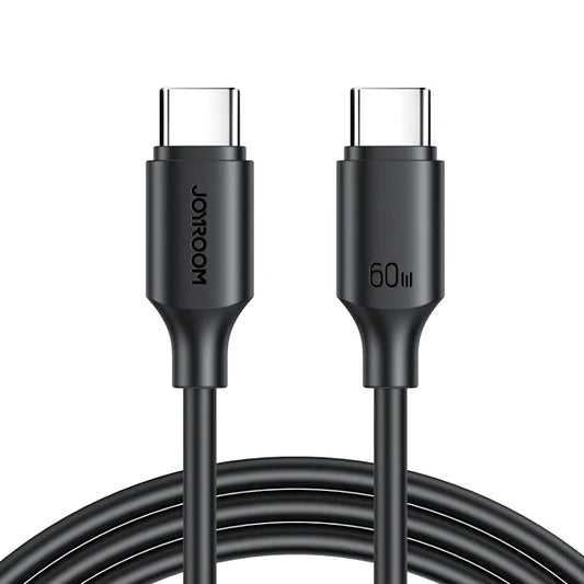 Buy Joyroom S-A9 60W Type-C to Type-C Fast Charging Data Cable 1m Black from Vmart in Pakistan