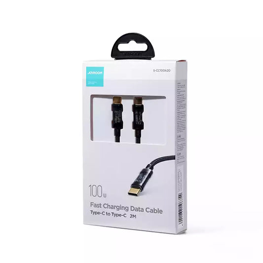 Buy Joyroom S-CC100A12 100W Type-C to Type-C Cable 1.2m Black from Vmart in Pakistan