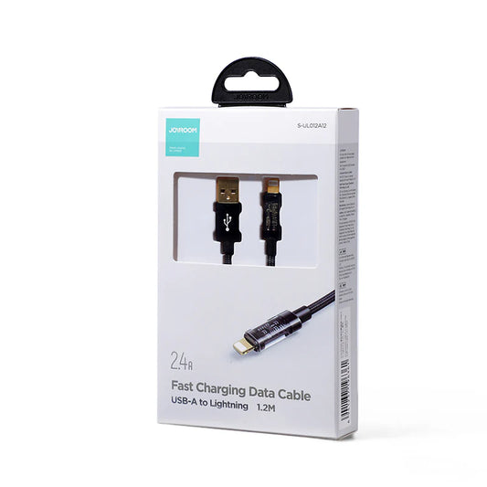 Buy Joyroom S-UL012A12 USB-A to Lightning Cable 1.2m Black from Vmart in Pakistan
