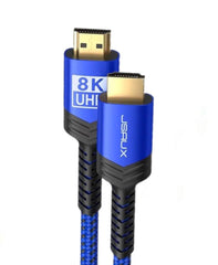 Buy Jsaux CV0011 8K HDMI Male To Male Cable 3m Blue from Vmart in Pakistan