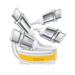 Buy Jsaux CC0057 Transparent 100W USB-C to USB-C Charging Cable 2m from Vmart in Pakistan