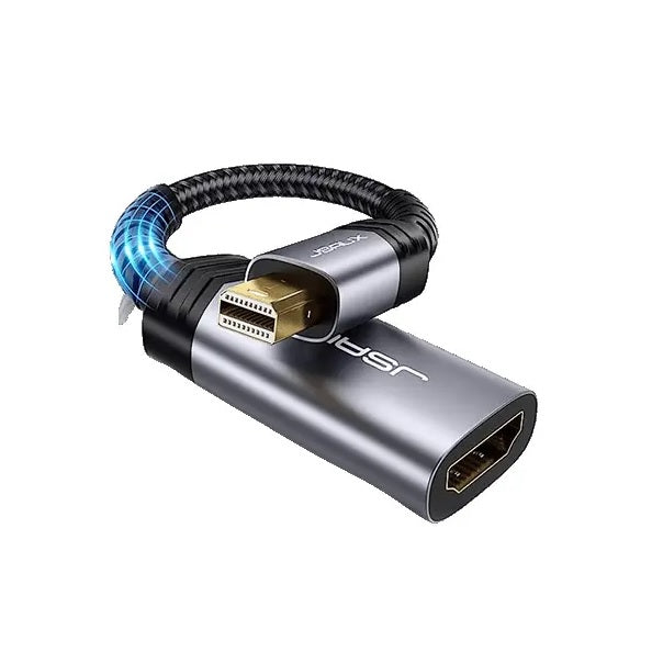 Buy Jsaux CV0020 Mini DisplayPort to HDMI Adapter 0.2m Gray from Vmart in Pakistan