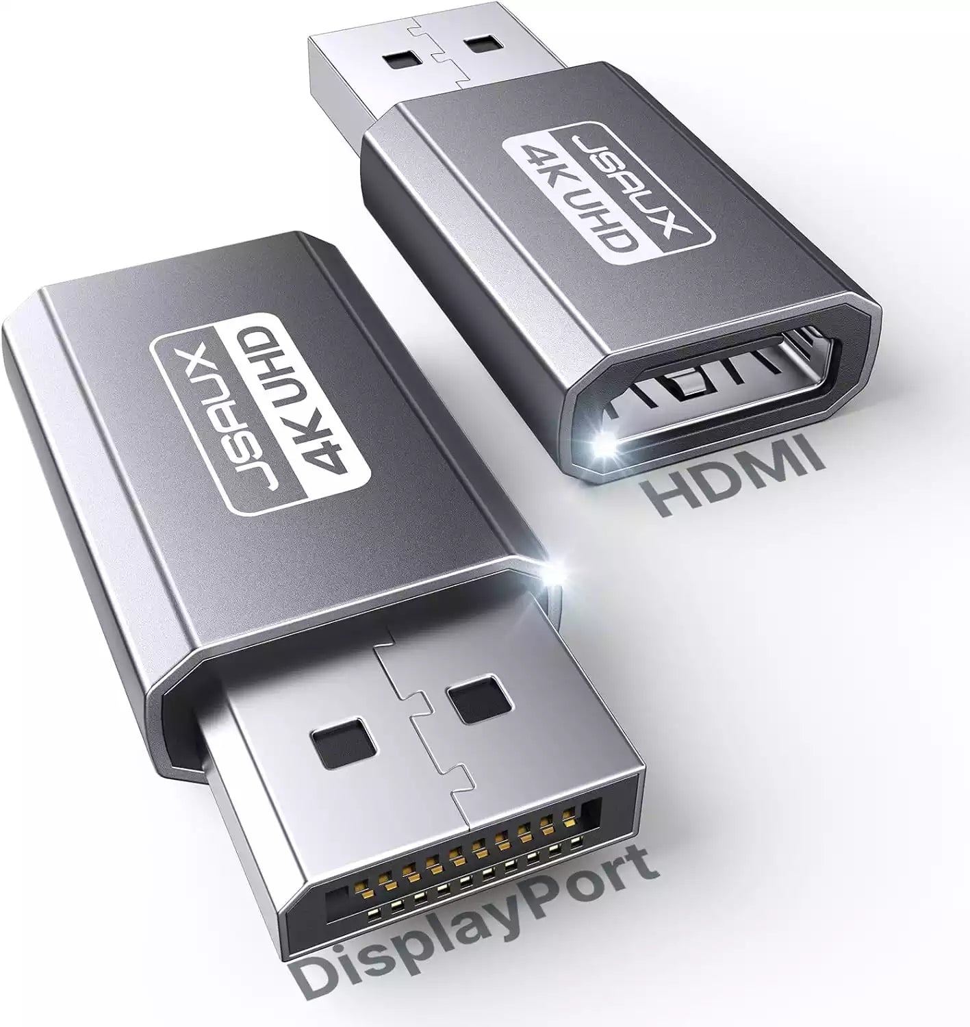 Buy Jsaux DV0004 4K DisplayPort to HDMI Adapter 2Pack Grey from Vmart in Pakistan