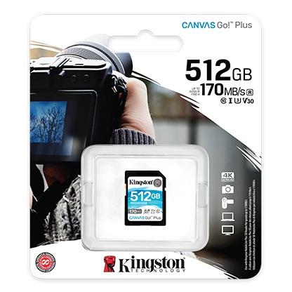Buy Kingston 512GB Canvas Go Plus SD Memory Card from Vmart in Pakistan