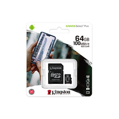 Buy Kingston Canvas Select Plus microSD Card 64GB from Vmart in Pakistan