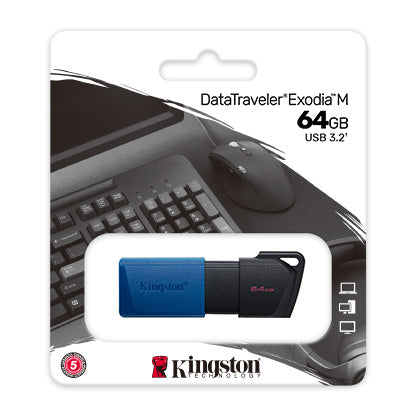 Buy Kingston DataTraveler Exodia M USB Flash Drive 64GB from Vmart in Pakistan