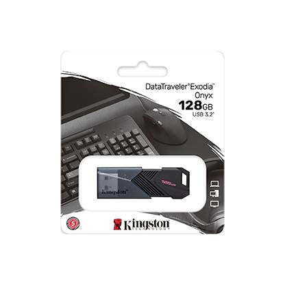Buy Kingston DataTraveler Exodia Onyx USB Flash Drive 128GB from Vmart in Pakistan