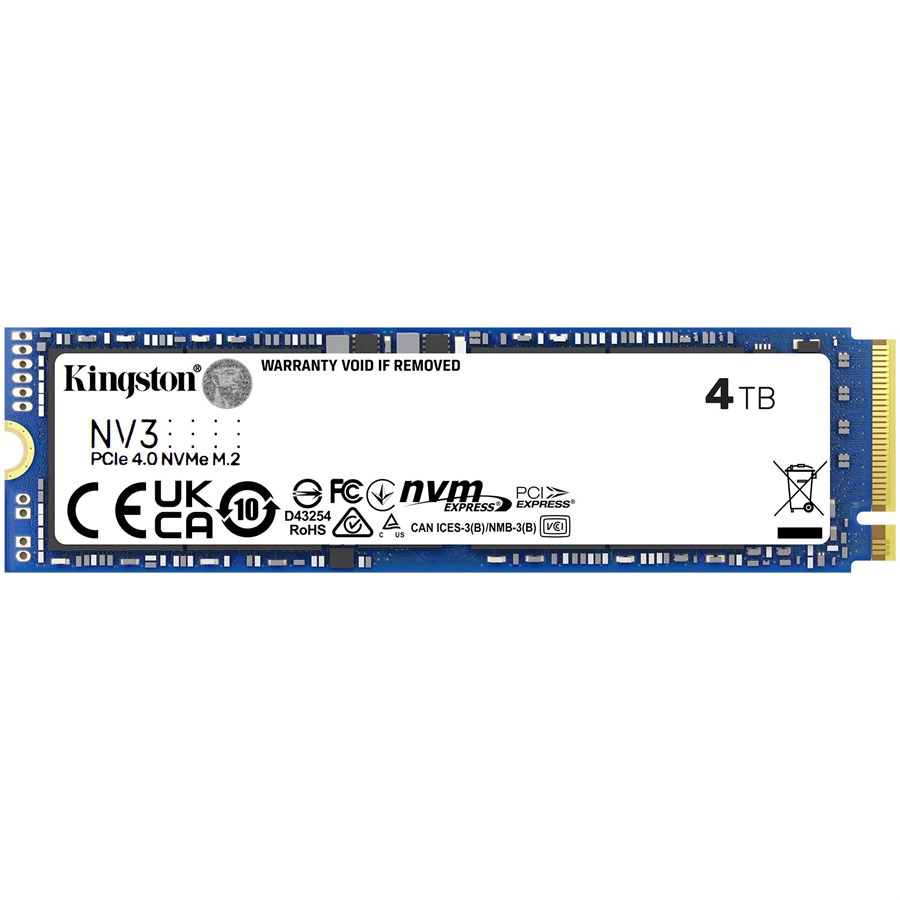 Buy Kingston NV3 NVMe PCIe Gen 4.0 SSD 4TB from Vmart in Pakistan