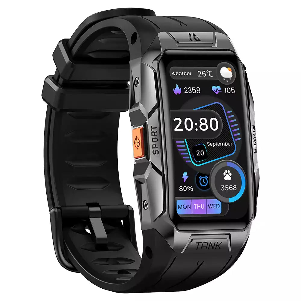Buy Kospet Tank X1 Smart Watch Silver from Vmart in Pakistan