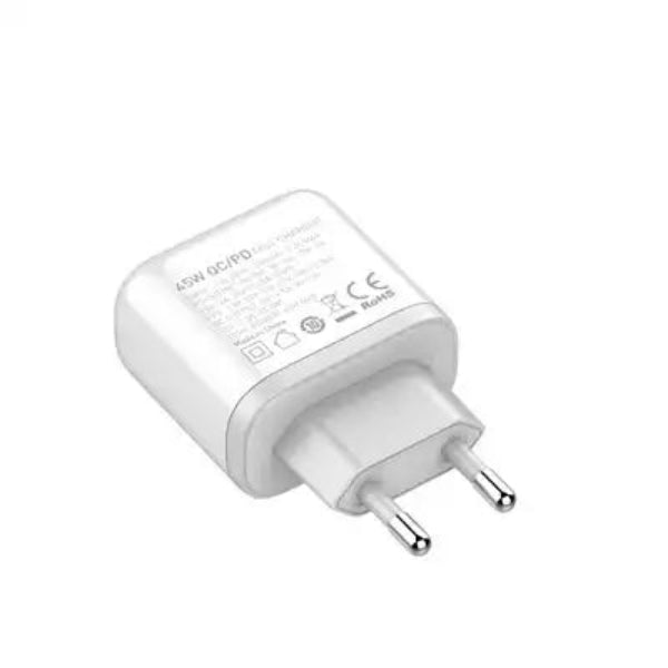 Buy Ldnio A2526C 45W Dual USB QC4.0 Super Fast Charger US Plug from Vmart in Pakistan