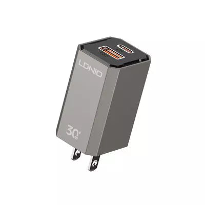 Buy Ldnio A2527C 30W US 90° Foldable Plug Fast Charger With Type-C Cable from Vmart in Pakistan