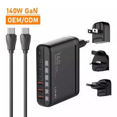 Buy Ldnio A6140C 140W GaN Super Fast Desktop Charger from Vmart in Pakistan
