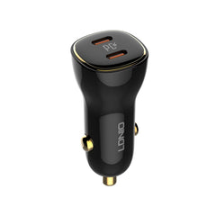 Buy Ldnio C104 60W Dual PD Super Fast Car charger from Vmart in Pakistan