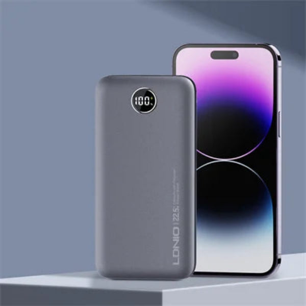 Buy Ldnio PQ10 Ultra Slim Led Digital Display Power Bank 10000mAh from Vmart in Pakistan