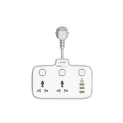 Buy Ldnio SC2413 2 AC Outlets Portable Electrical Extension Socket from Vmart in Pakistan