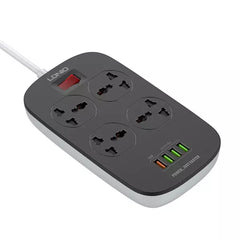 Buy Ldnio SC4407 4 AC Outlets Universal Power Strip - Black from Vmart in Pakistan