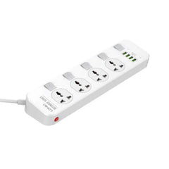 Buy Ldnio SC4408 4 AC Outlets Universal Power Strip from Vmart in Pakistan