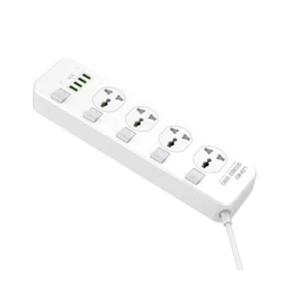 Buy Ldnio SC4408 4 AC Outlets Universal Power Strip from Vmart in Pakistan