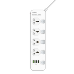 Buy Ldnio SC4408 4 AC Outlets Universal Power Strip from Vmart in Pakistan