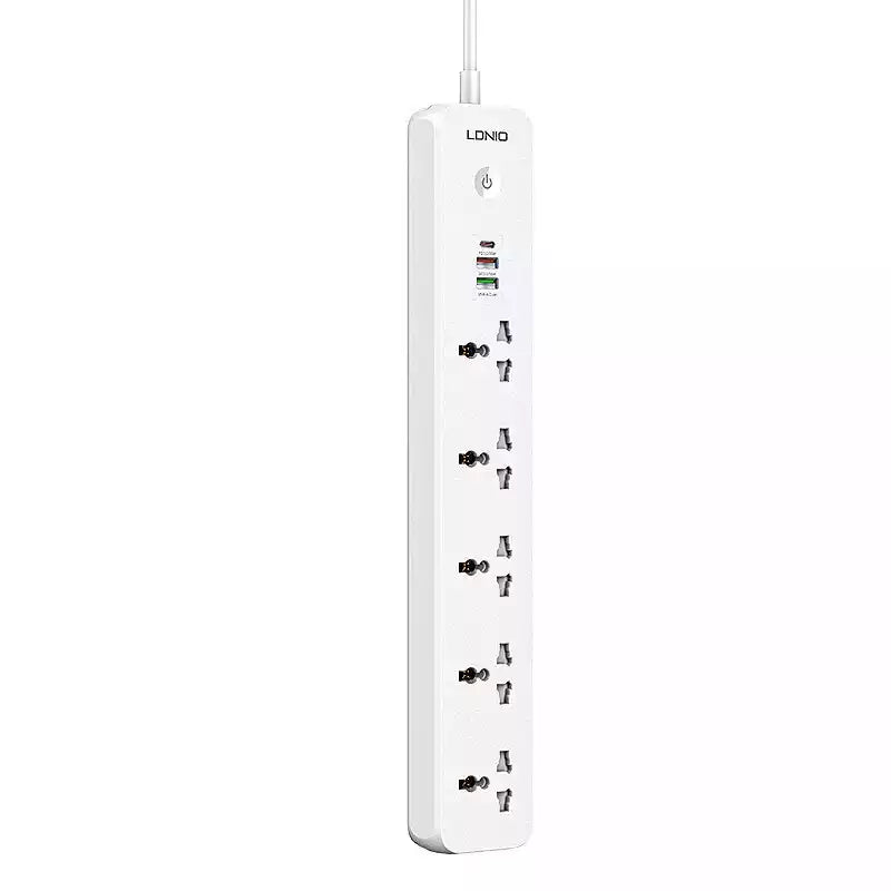 Buy Ldnio SC5319 2500W Power Strip 5AC+2A+1C from Vmart in Pakistan