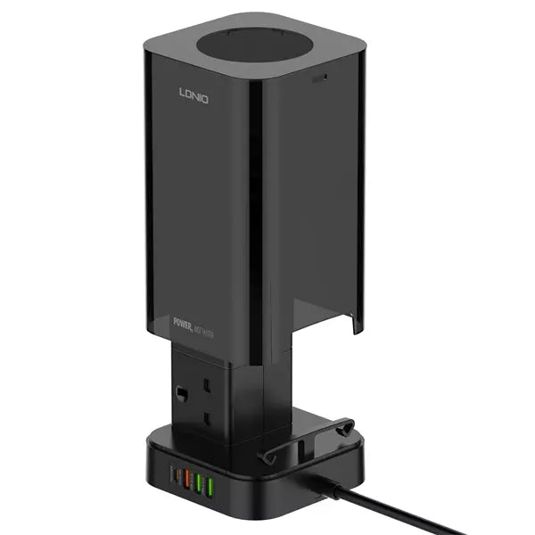 Buy Ldnio SKW6457 6 AC Tower Extension Power Socket UK Plug from Vmart in Pakistan