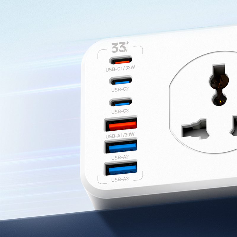 Buy Ldnio SC10610C 10 AC Outlets Universal Power Strip (3USB-C & 3USB-A) Vmart in Pakistan