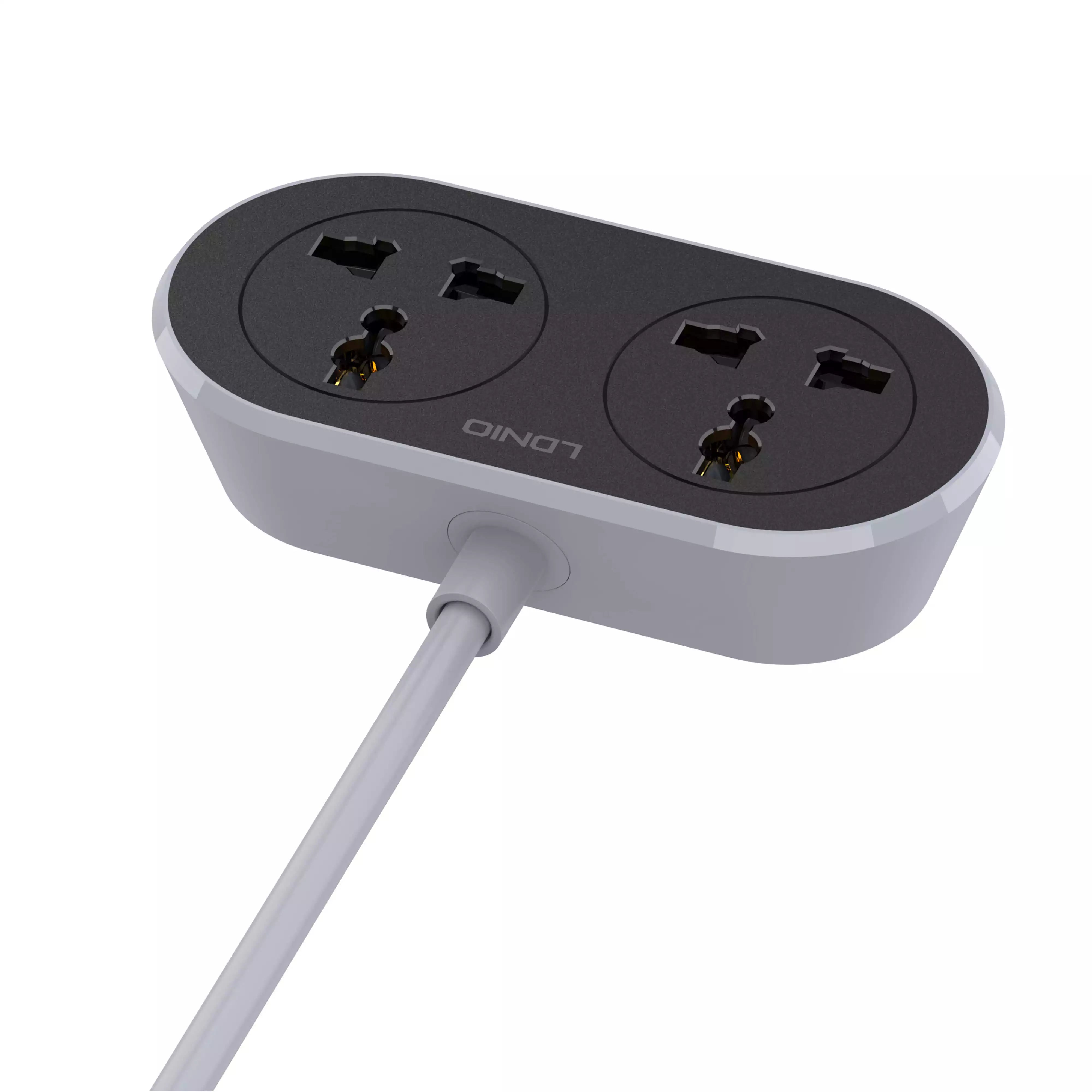 Buy Ldnio SC2018 2 AC Outlet Universal Extension Power Socket 5m EU Plug from Vmart in Pakistan