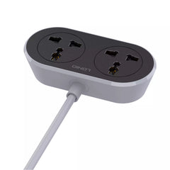 Buy Ldnio SC2018 2 AC Outlet Universal Extension Power Socket 5m EU Plug from Vmart in Pakistan