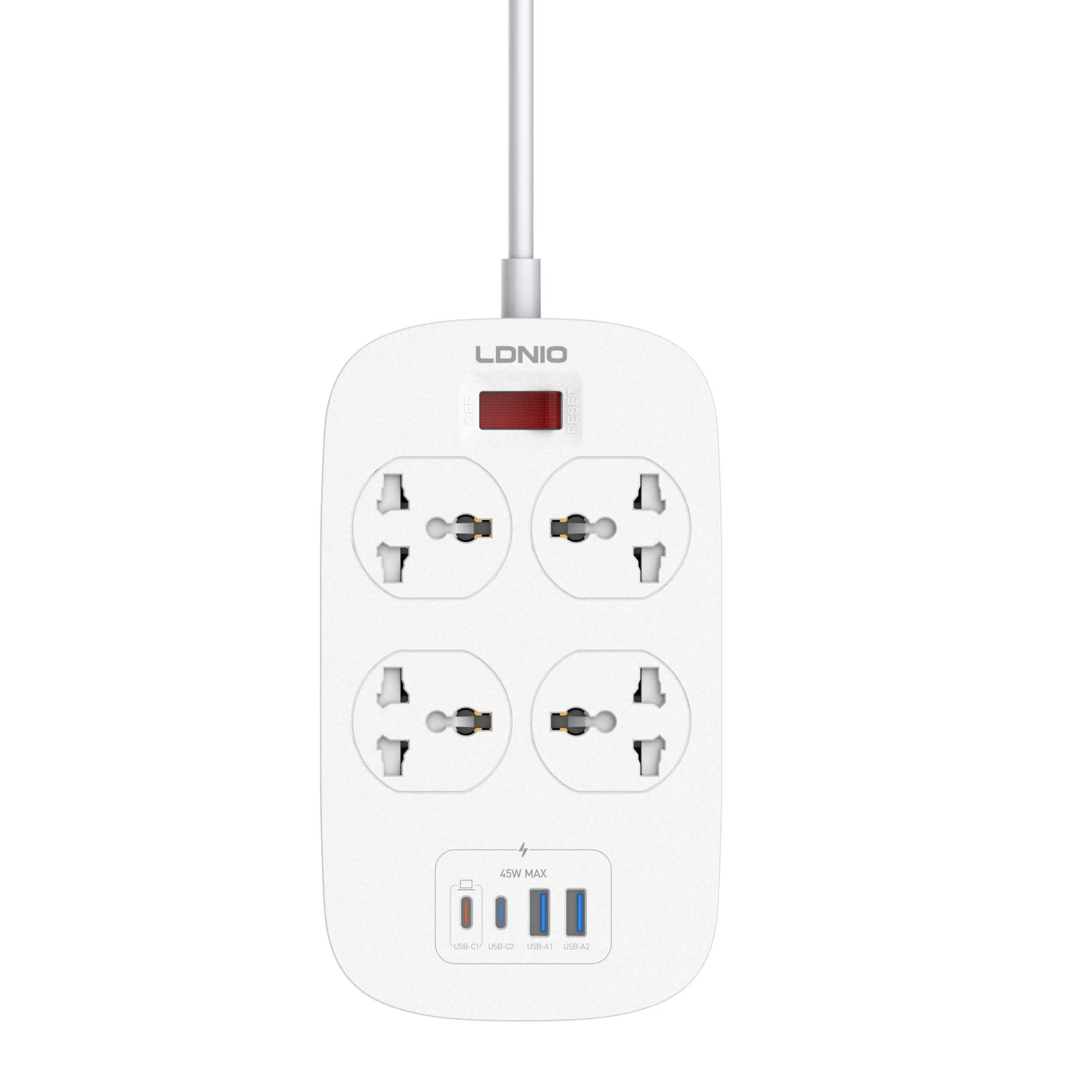 Buy Ldnio SC4407C 45W 4Port Power Strip from Vmart in Pakistan