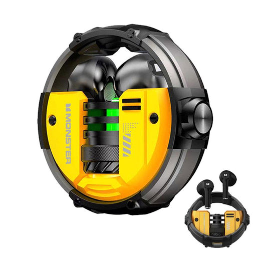 Buy Lenovo Monster XKT10 Wireless Gaming Earphones - Yellow from Vmart in Pakistan