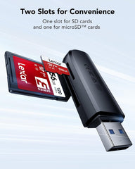Lexar Dual Slot USB-A Card Reader