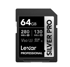 Buy Lexar Silver Pro UHS-II SD Memory Card 64GB from Vmart in Pakistan
