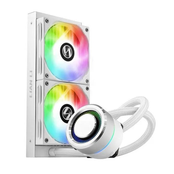 Buy Lian Li Galahad 240 AIO CPU Cooler ARGB White from Vmart in Pakistan